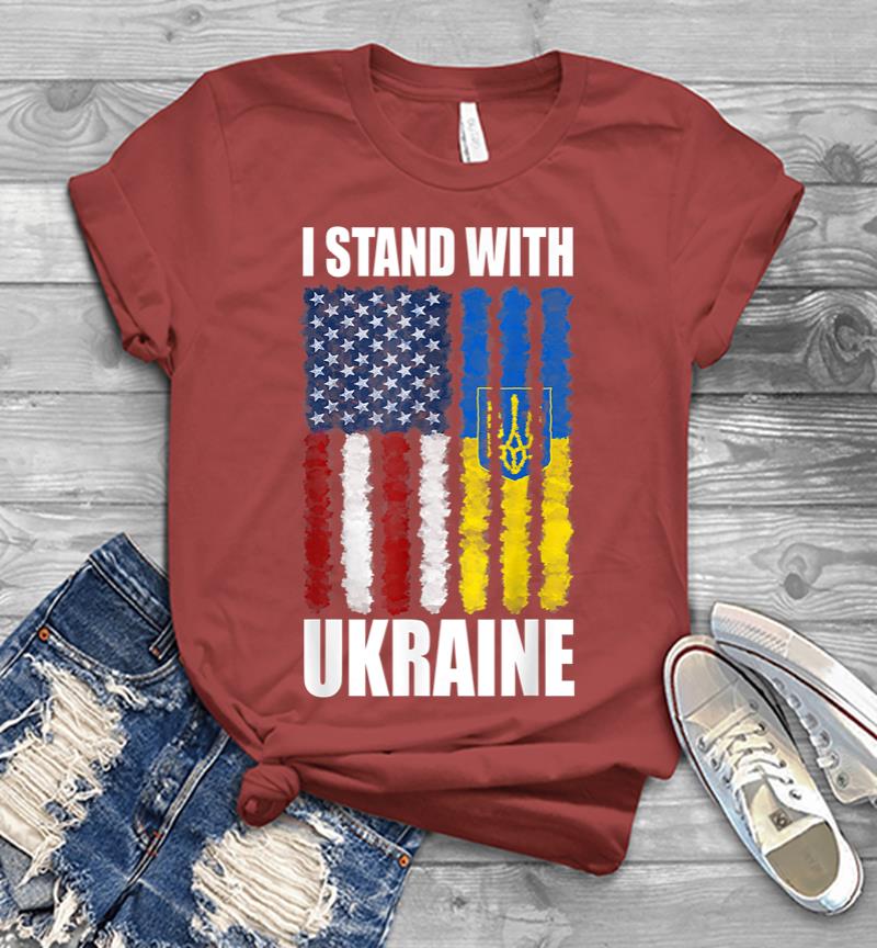 Inktee Store - Ukrainian - Lover I Stand With Ukraine Men T-Shirt Image
