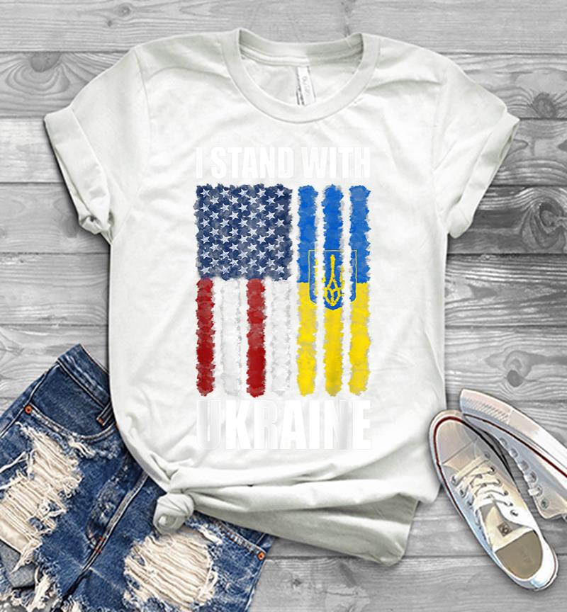 Inktee Store - Ukrainian - Lover I Stand With Ukraine Men T-Shirt Image