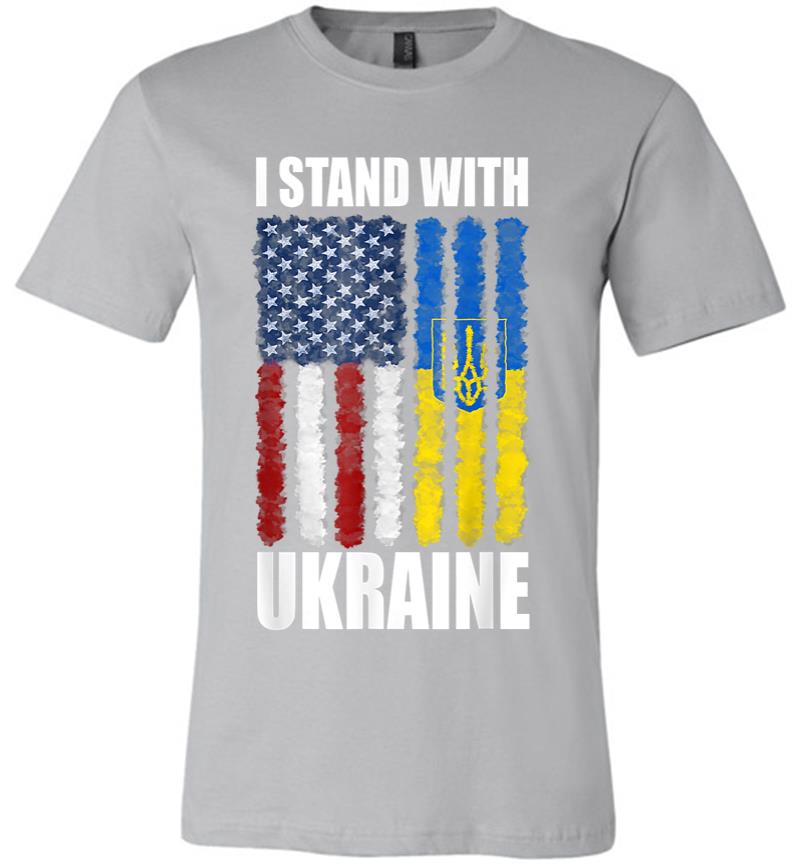 Inktee Store - Ukrainian - Lover I Stand With Ukraine Premium T-Shirt Image