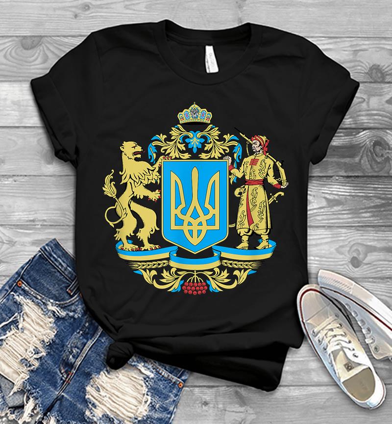 Ukrainian Symbols Ukraine Flag Gift For Ukrainians Men T-shirt