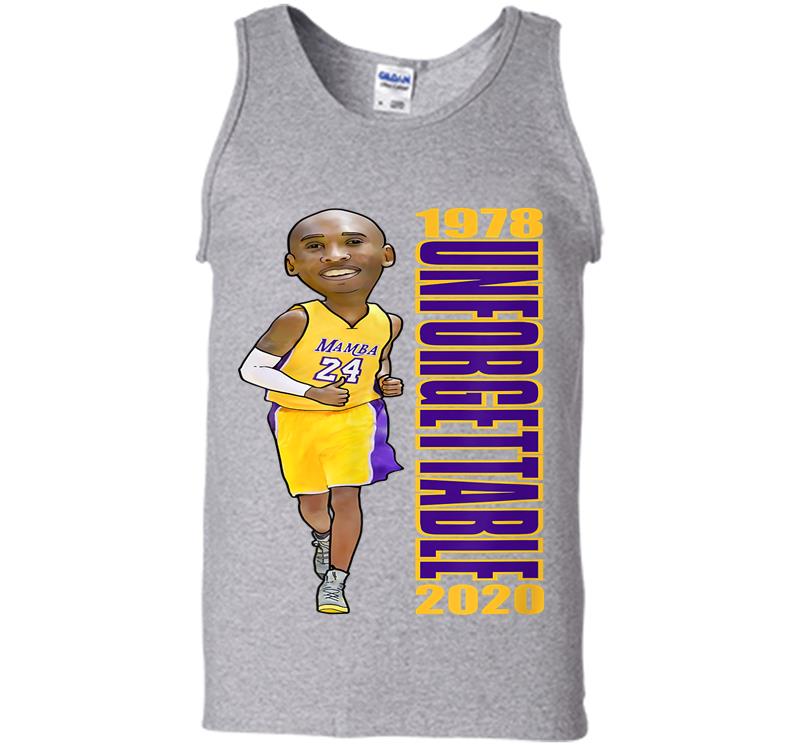 Inktee Store - Unforgettable Classic Basketball Tribute Mens Tank Top Image