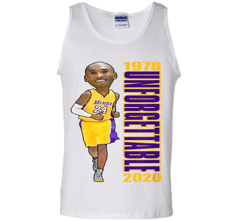 Inktee Store - Unforgettable Classic Basketball Tribute Mens Tank Top Image