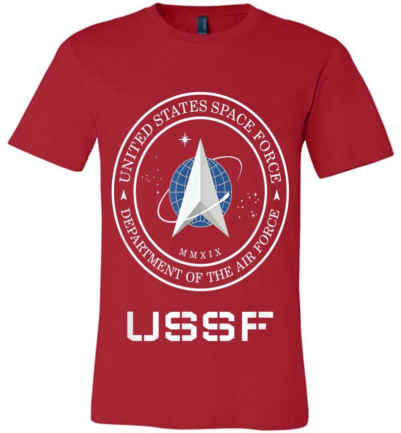 Inktee Store - United States Space Force Ussf Premium T-Shirt Image