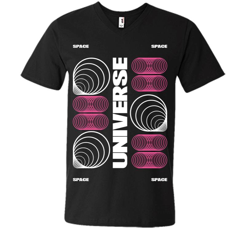 Universe V-neck T-shirt