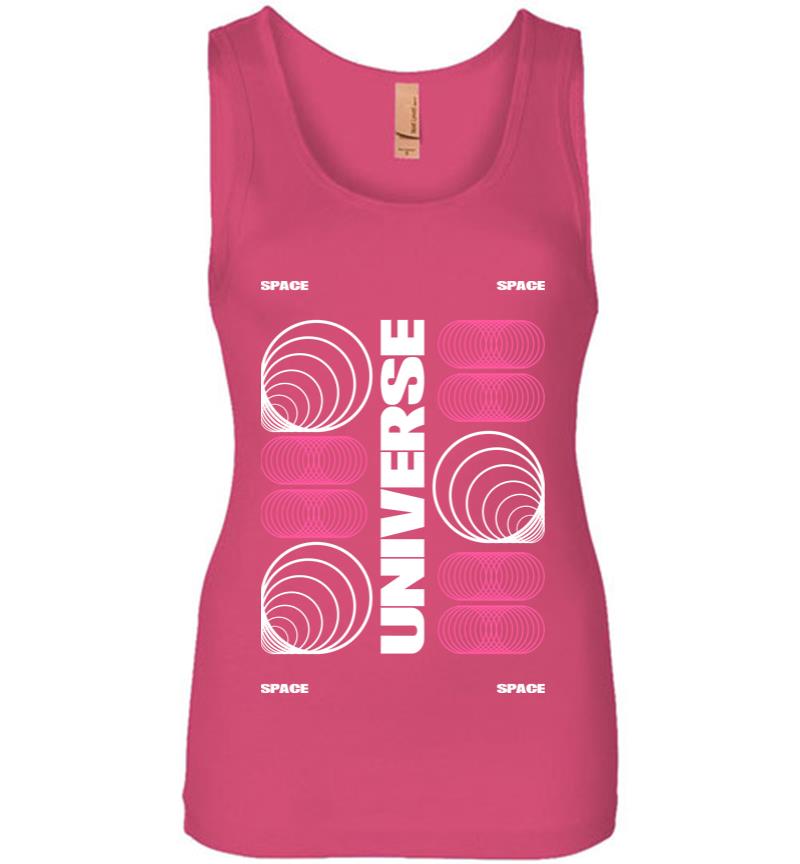 Inktee Store - Universe Women Jersey Tank Top Image