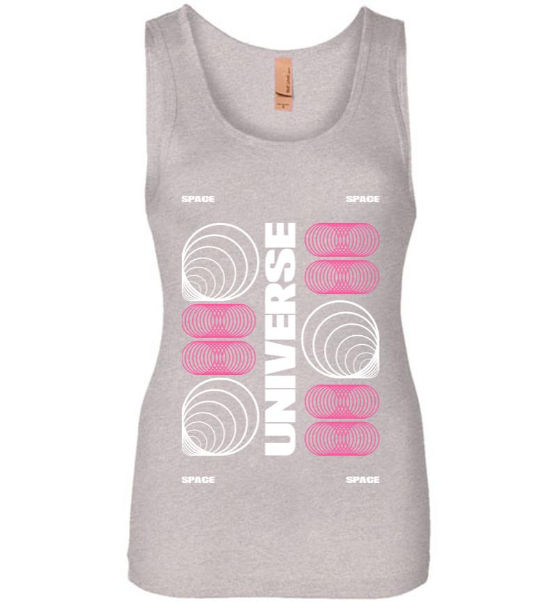Inktee Store - Universe Women Jersey Tank Top Image