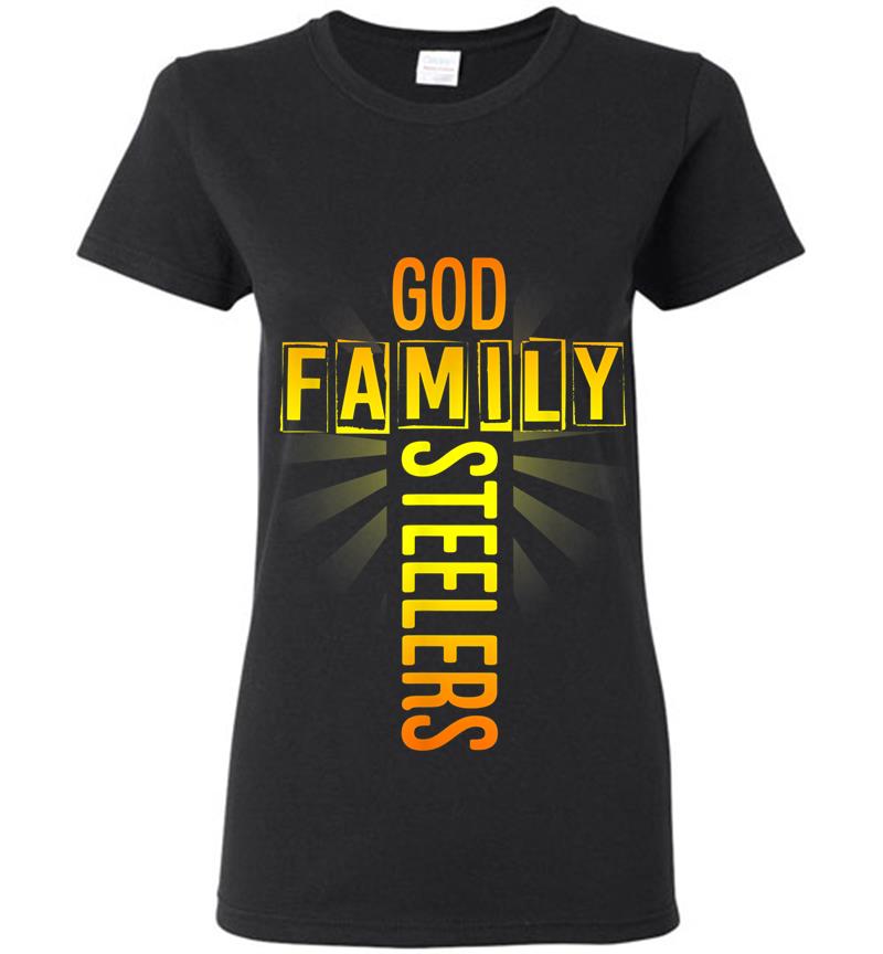 Valentine's Father's Day S God Family Slers Womens T-shirt