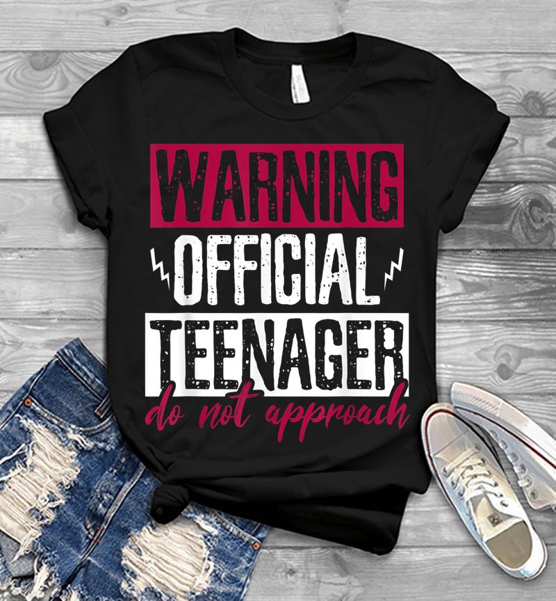 Warning Official Nager 13 Years Old Mens T-shirt