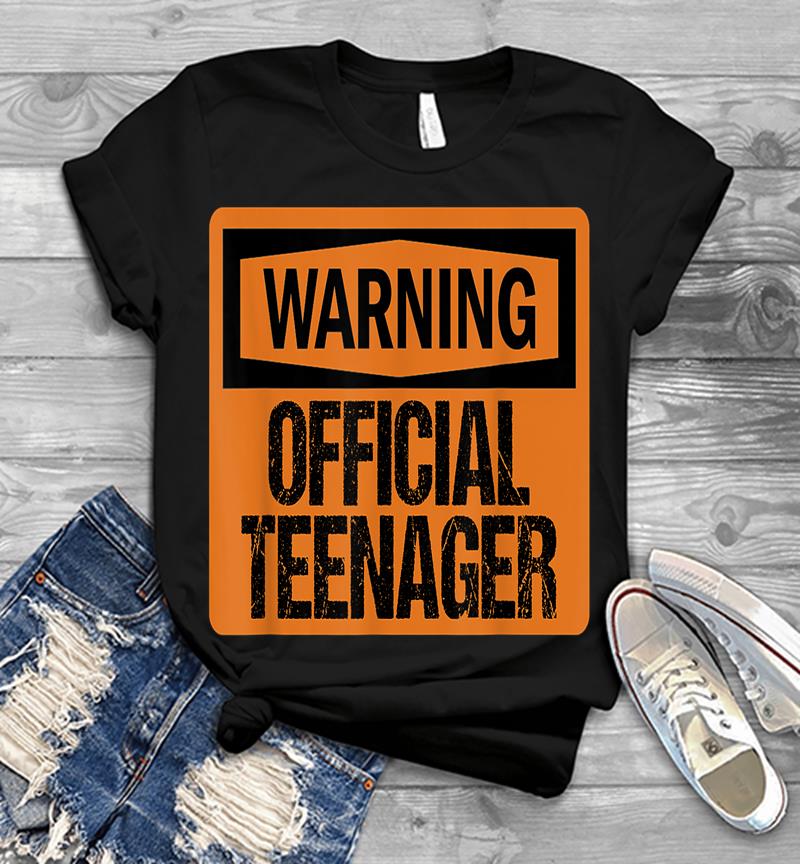Warning Official Nager For New Ns Turning Thirn Mens T-shirt