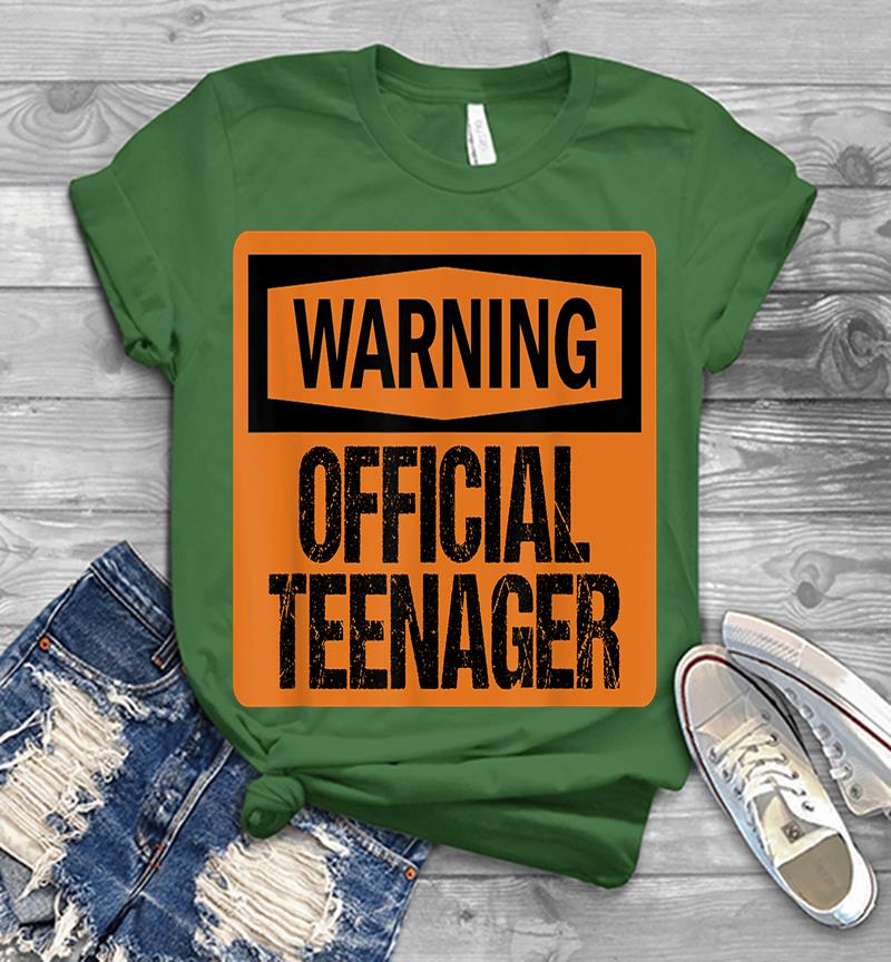 Inktee Store - Warning Official Nager For New Ns Turning Thirn Mens T-Shirt Image