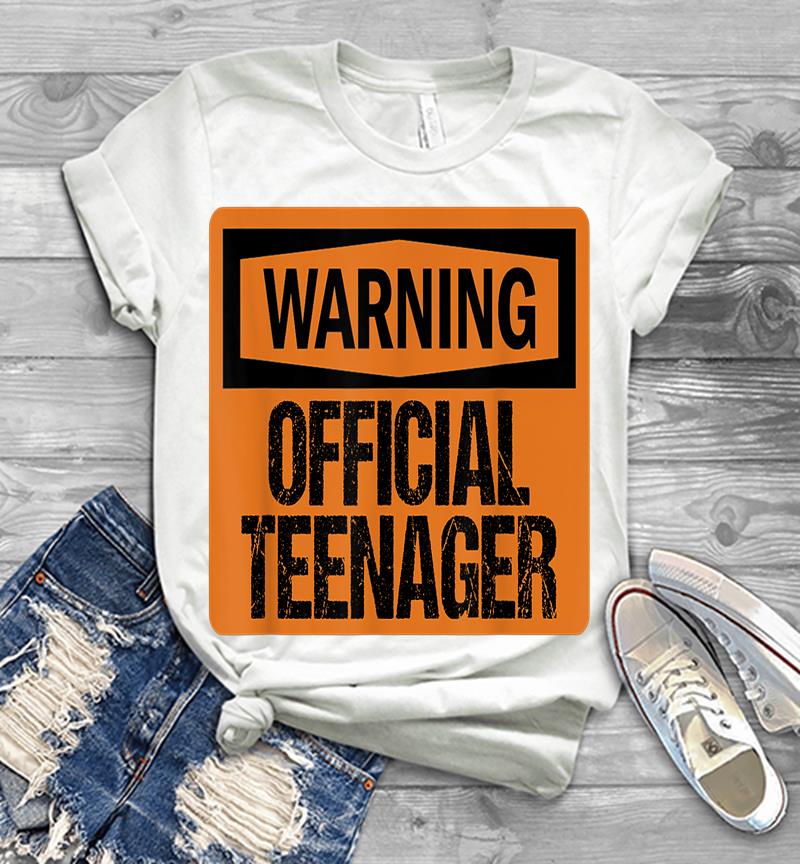Inktee Store - Warning Official Nager For New Ns Turning Thirn Mens T-Shirt Image