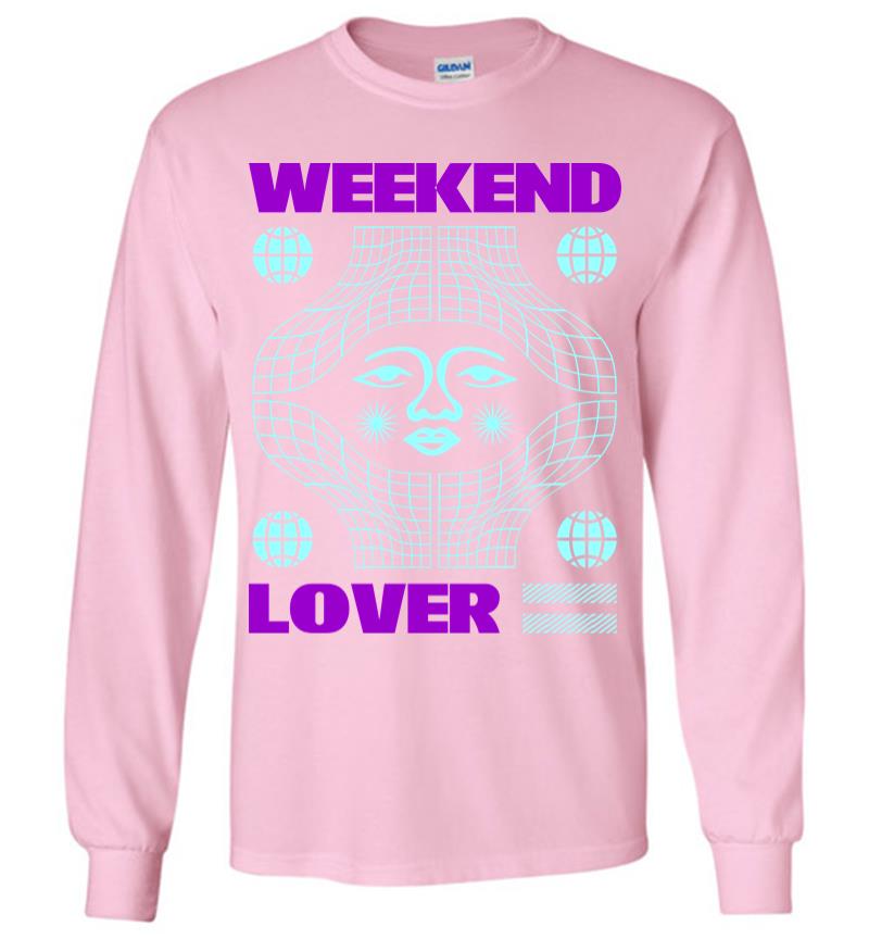Inktee Store - Weekend Lover Long Sleeve T-Shirt Image