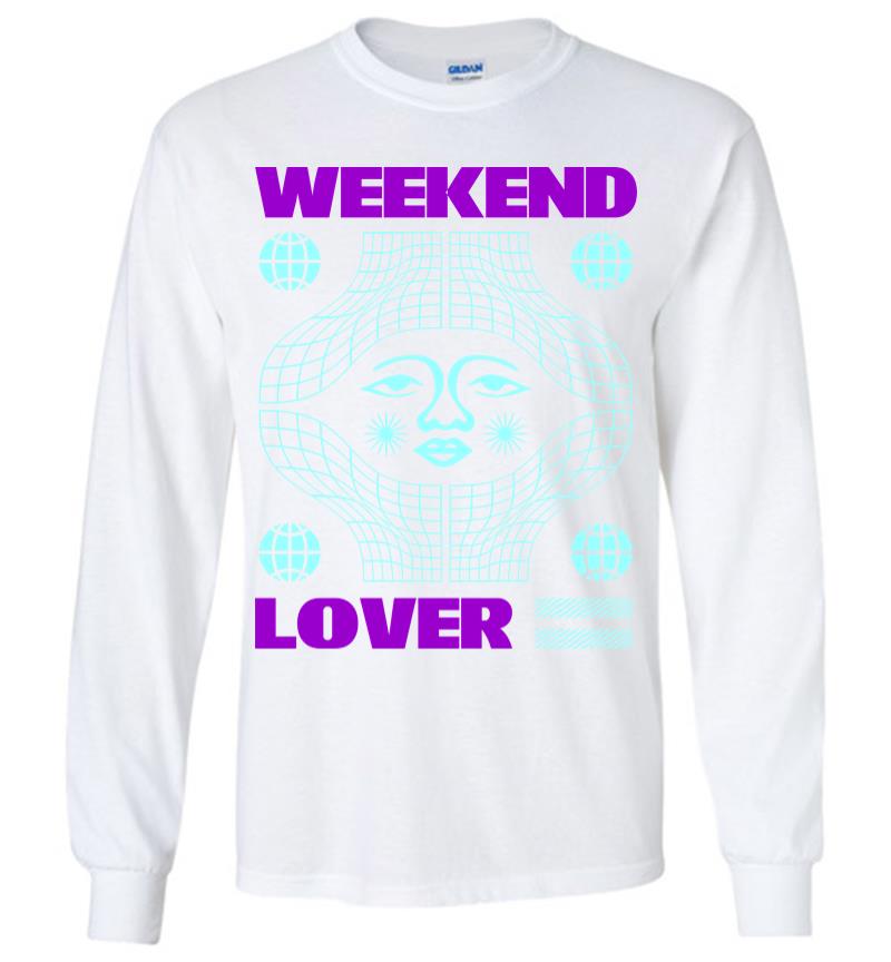 Inktee Store - Weekend Lover Long Sleeve T-Shirt Image