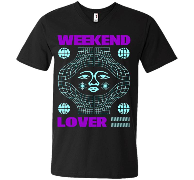 Weekend Lover V-neck T-shirt