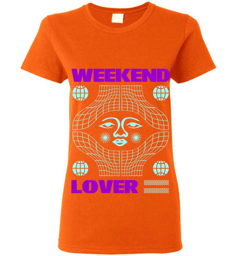 Inktee Store - Weekend Lover Women T-Shirt Image