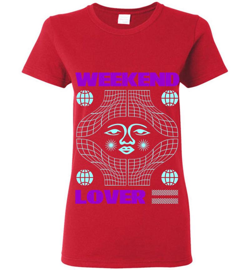 Inktee Store - Weekend Lover Women T-Shirt Image