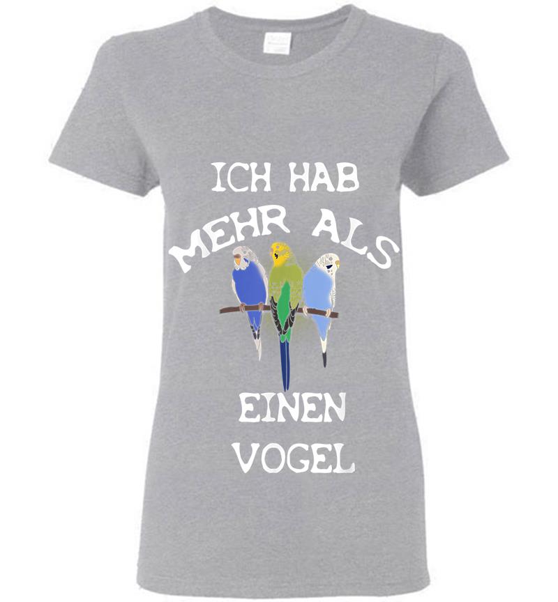 Inktee Store - Wellensittiche Sittich Vogel Nymphensittich Womens T-Shirt Image