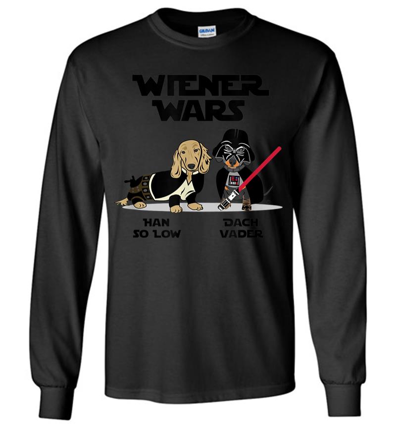 Wiener Wars Funny Dachshund Long Sleeve T-shirt