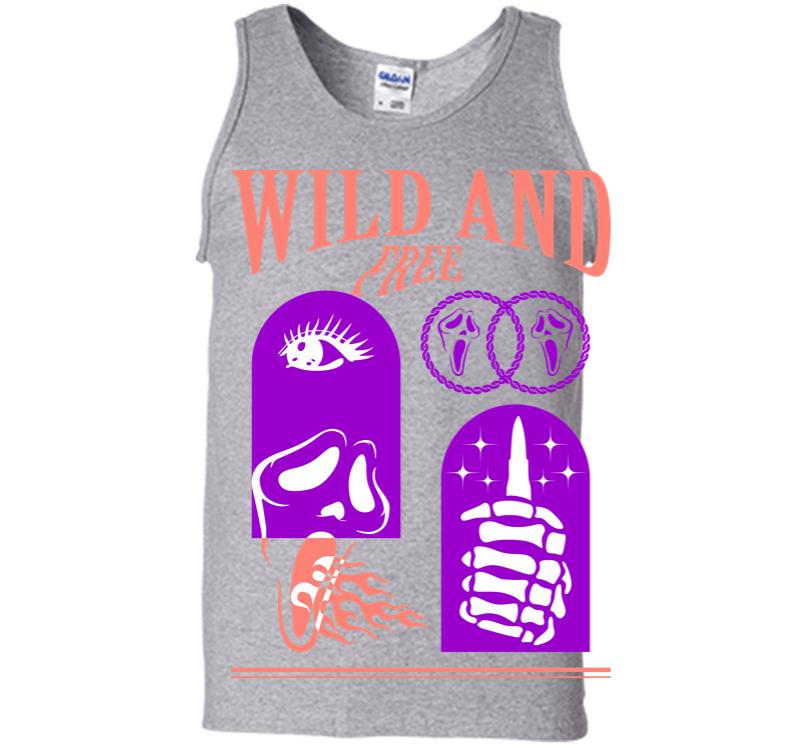 Inktee Store - Wild And Free 2 Men Tank Top Image