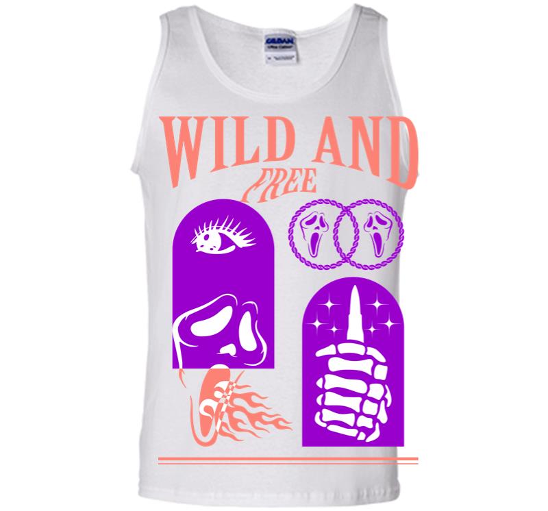 Inktee Store - Wild And Free 2 Men Tank Top Image