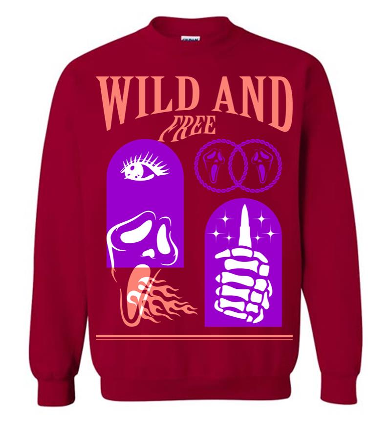 Inktee Store - Wild And Free 2 Sweatshirt Image