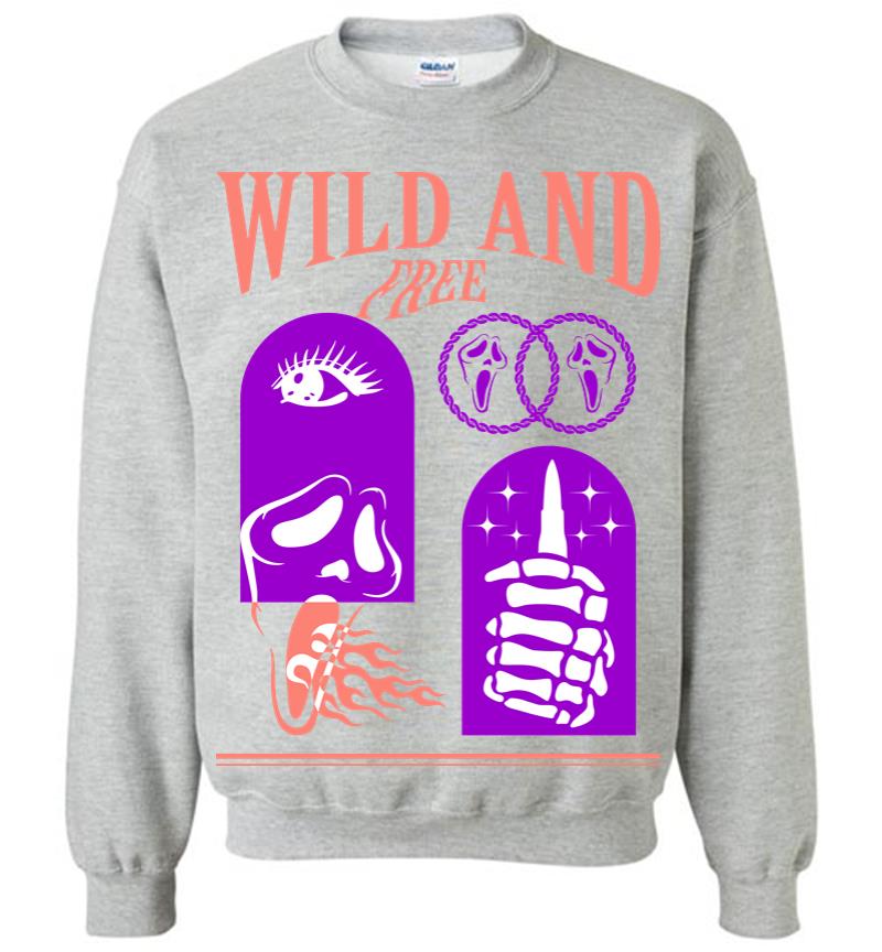 Inktee Store - Wild And Free 2 Sweatshirt Image
