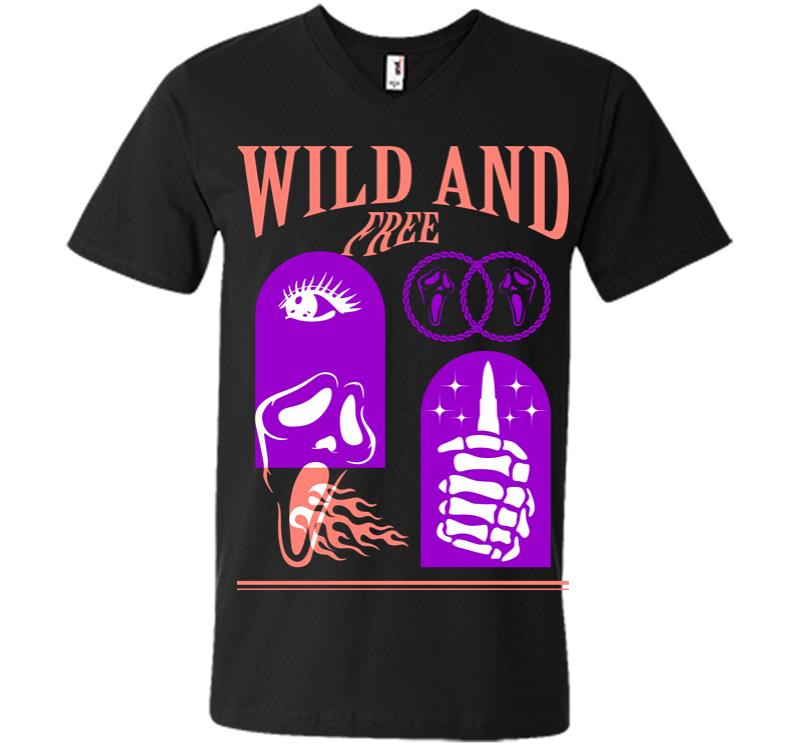 Wild and Free 2 V-neck T-shirt