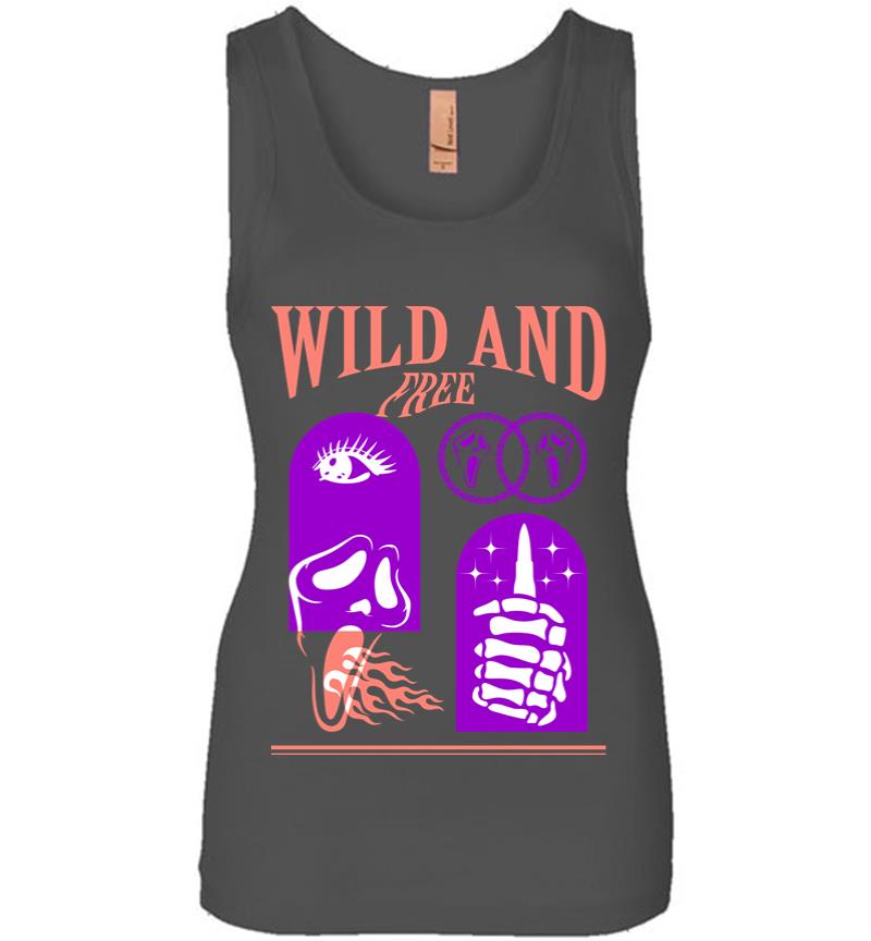 Inktee Store - Wild And Free 2 Women Jersey Tank Top Image