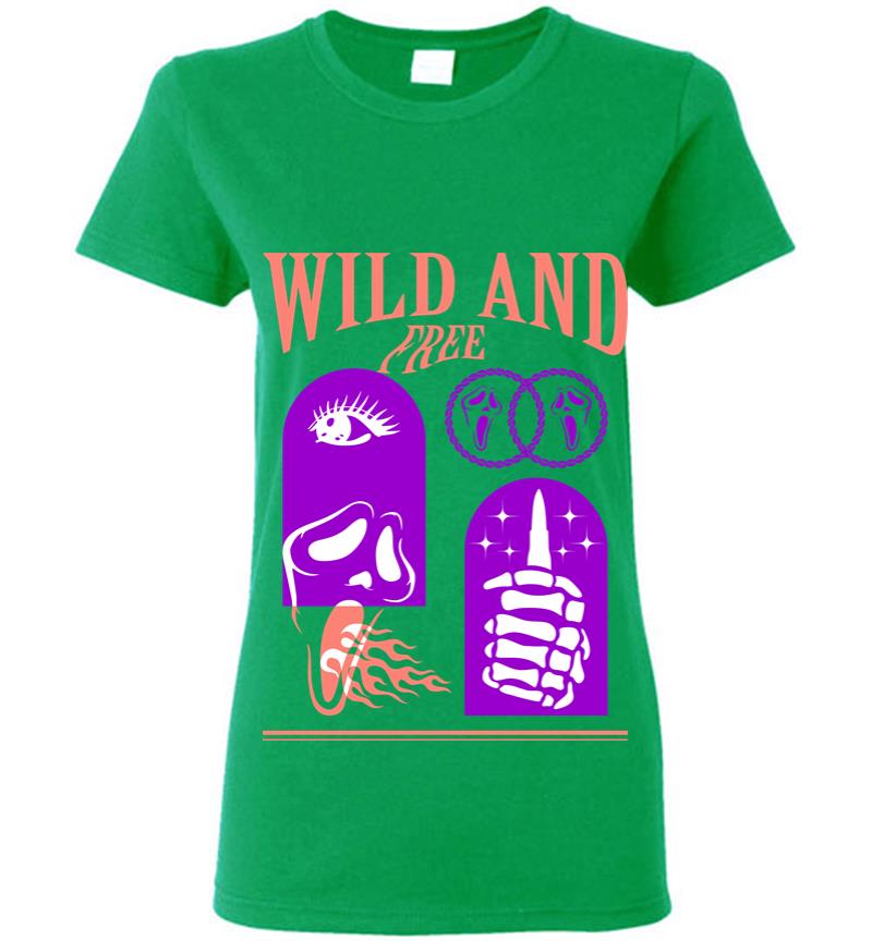 Inktee Store - Wild And Free 2 Women T-Shirt Image