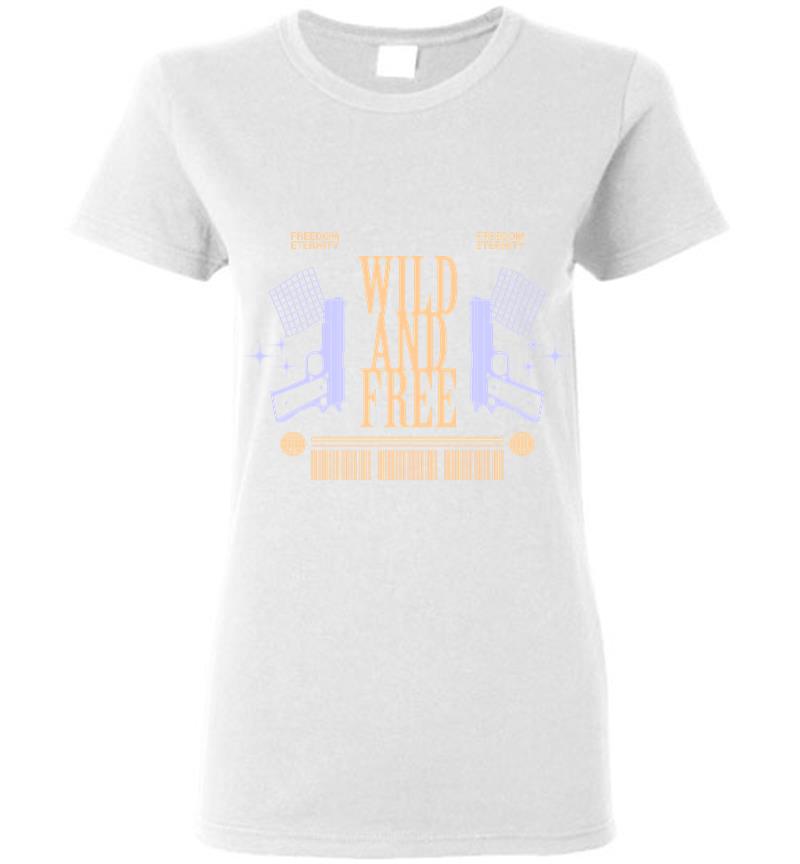 Inktee Store - Wild And Free Women T-Shirt Image