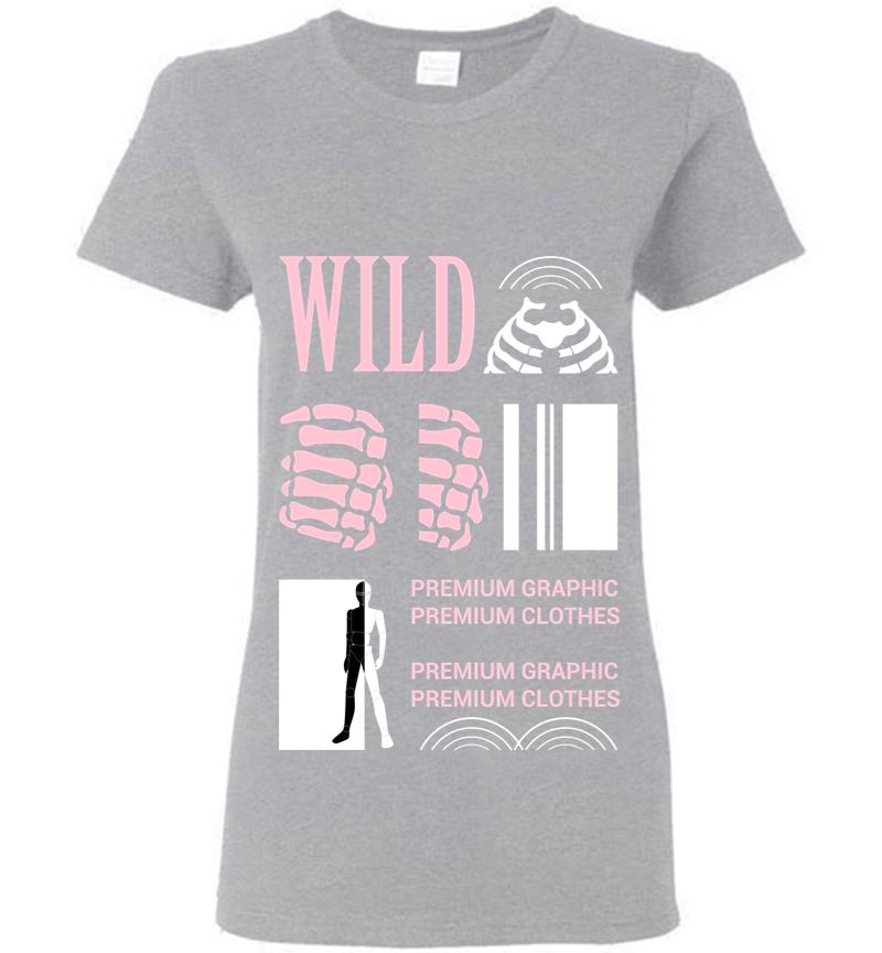 Inktee Store - Wild Women T-Shirt Image