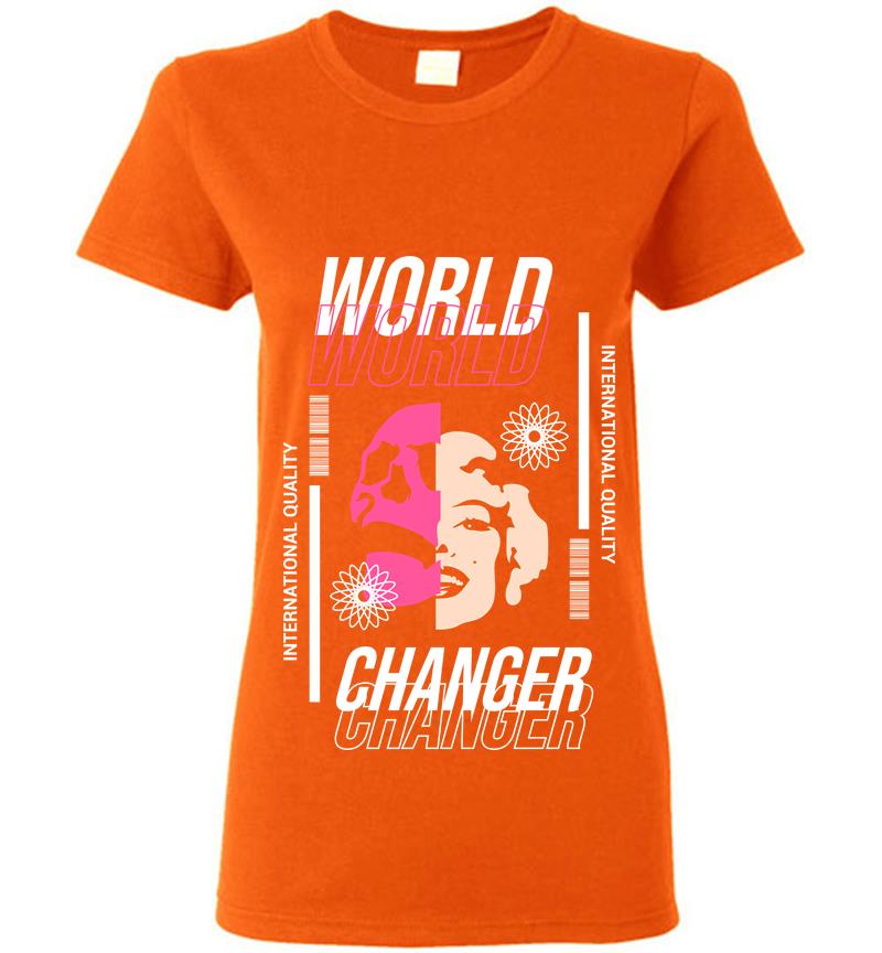 Inktee Store - World Changer Women T-Shirt Image