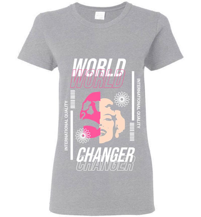 Inktee Store - World Changer Women T-Shirt Image