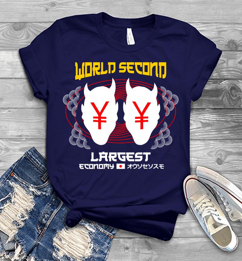 Inktee Store - World Second Largest Economy Men T-Shirt Image