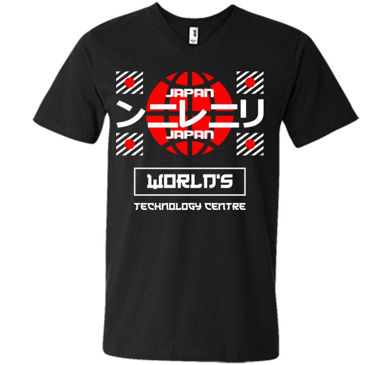 Worlds Technology Center V-neck T-shirt
