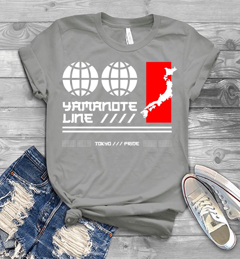 Inktee Store - Yamanote Line Men T-Shirt Image