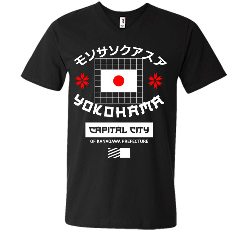 Yokohama Capital City V-neck T-shirt