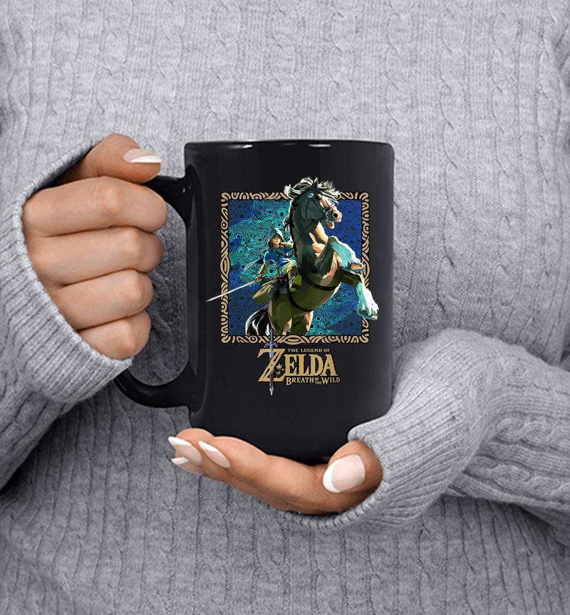 Zelda Breath Of The Wild Patterned Poster Mug