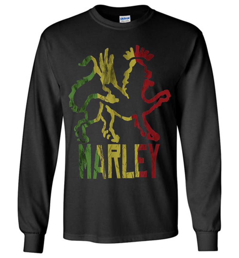 Ziggy Marley - Rasta Lion - Tuff Gong - Official Merch Long Sleeve T-shirt