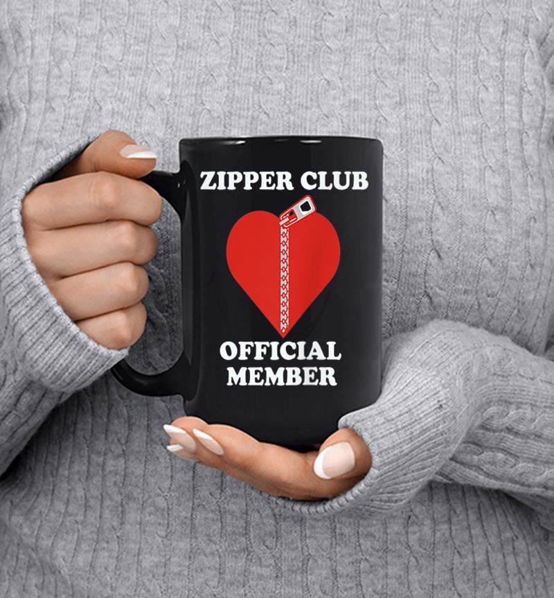 Zipper Club Official Member Open Heart Surgery Mug