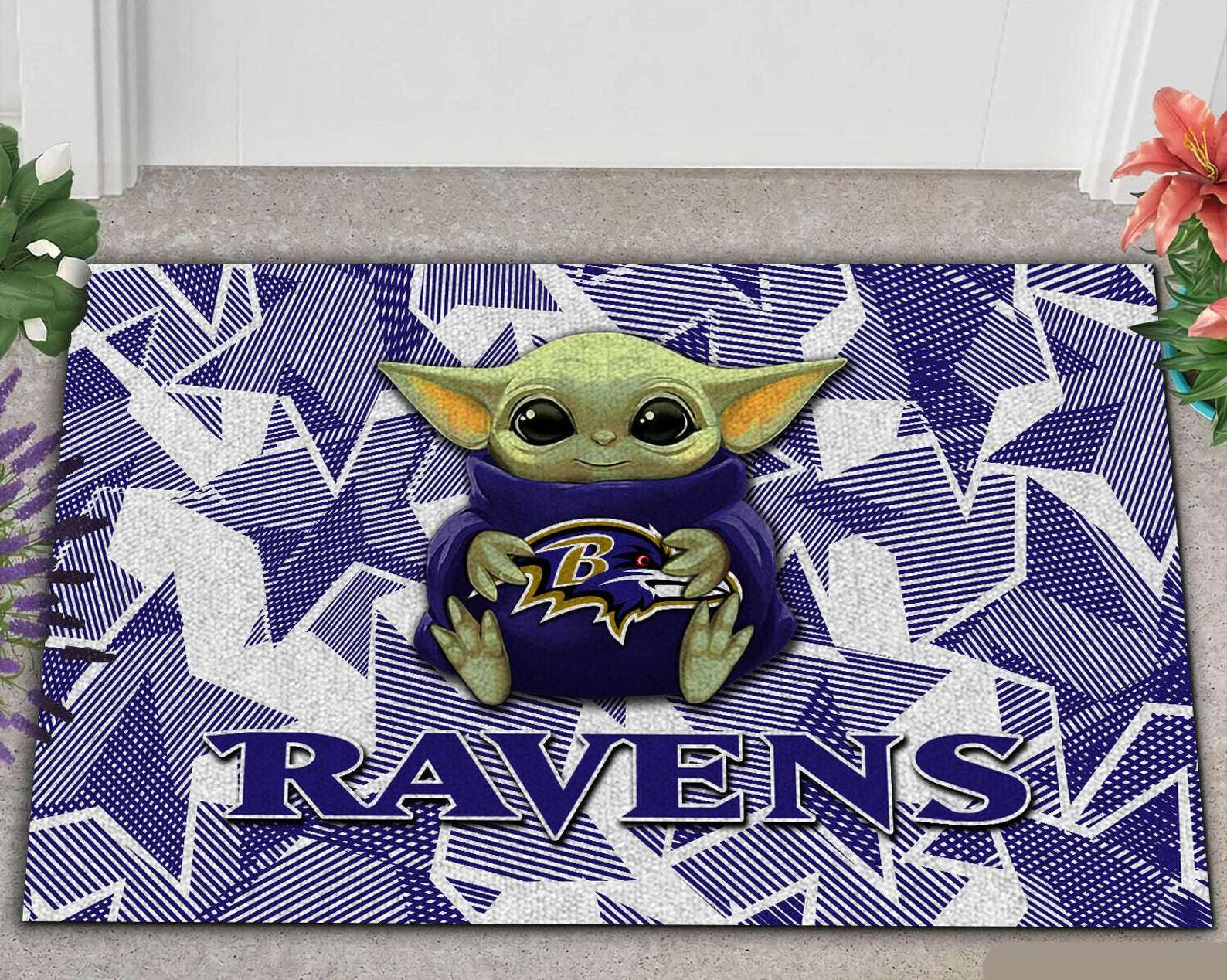 Baltimore Ravens Nfl Fan Gift Doormat