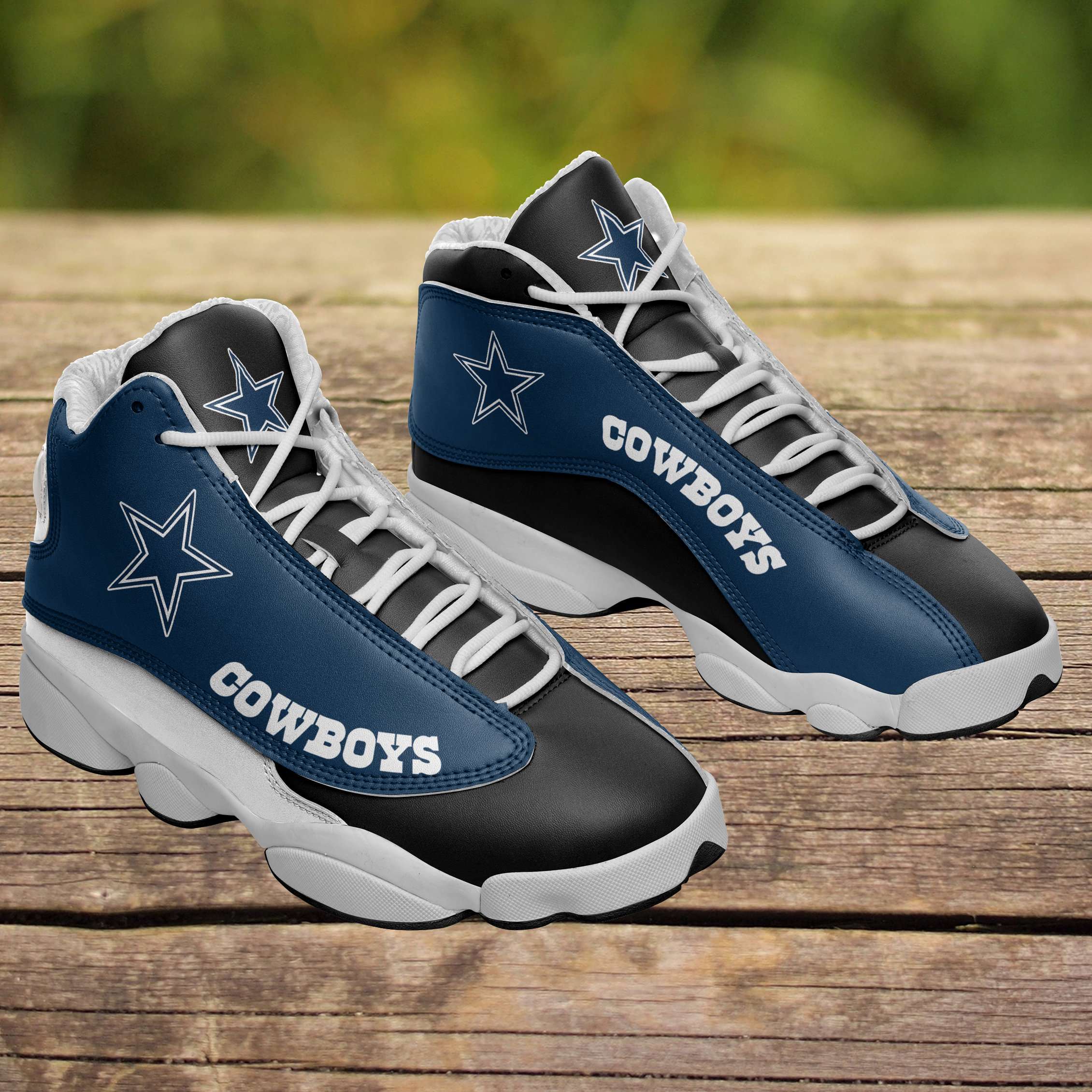 Dallas Cowboys Air Jordan 13 Shoes - InkTee Store