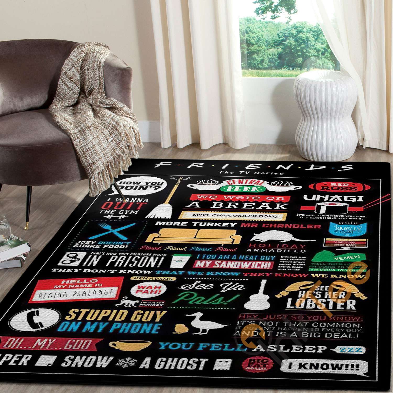 Friend The Tv Series Rug - InkTee Store