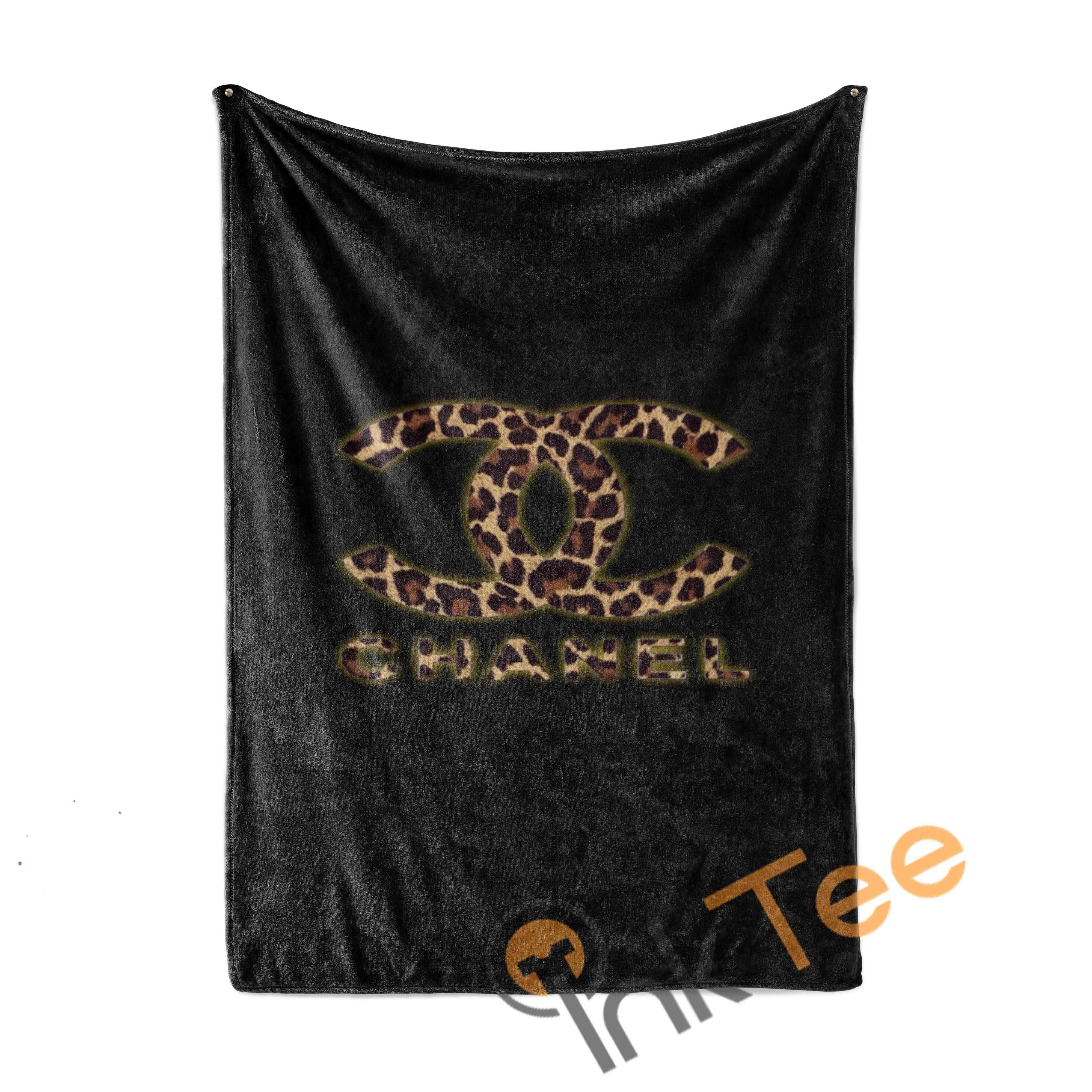 Leopard Chanel Limited Edition Amazon Best Seller Sku 4063 Fleece Blanket