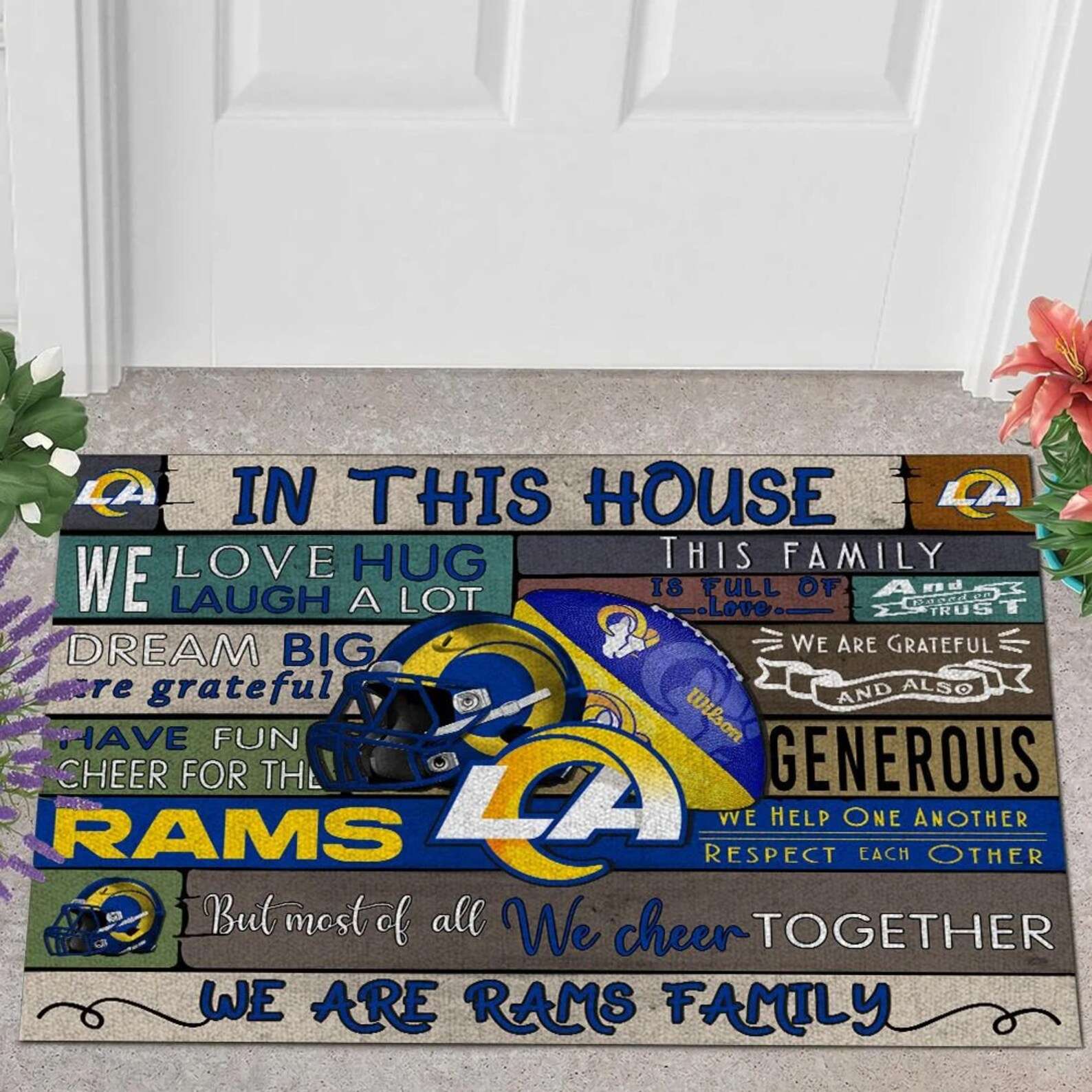 Los Angeles Rams Doormat