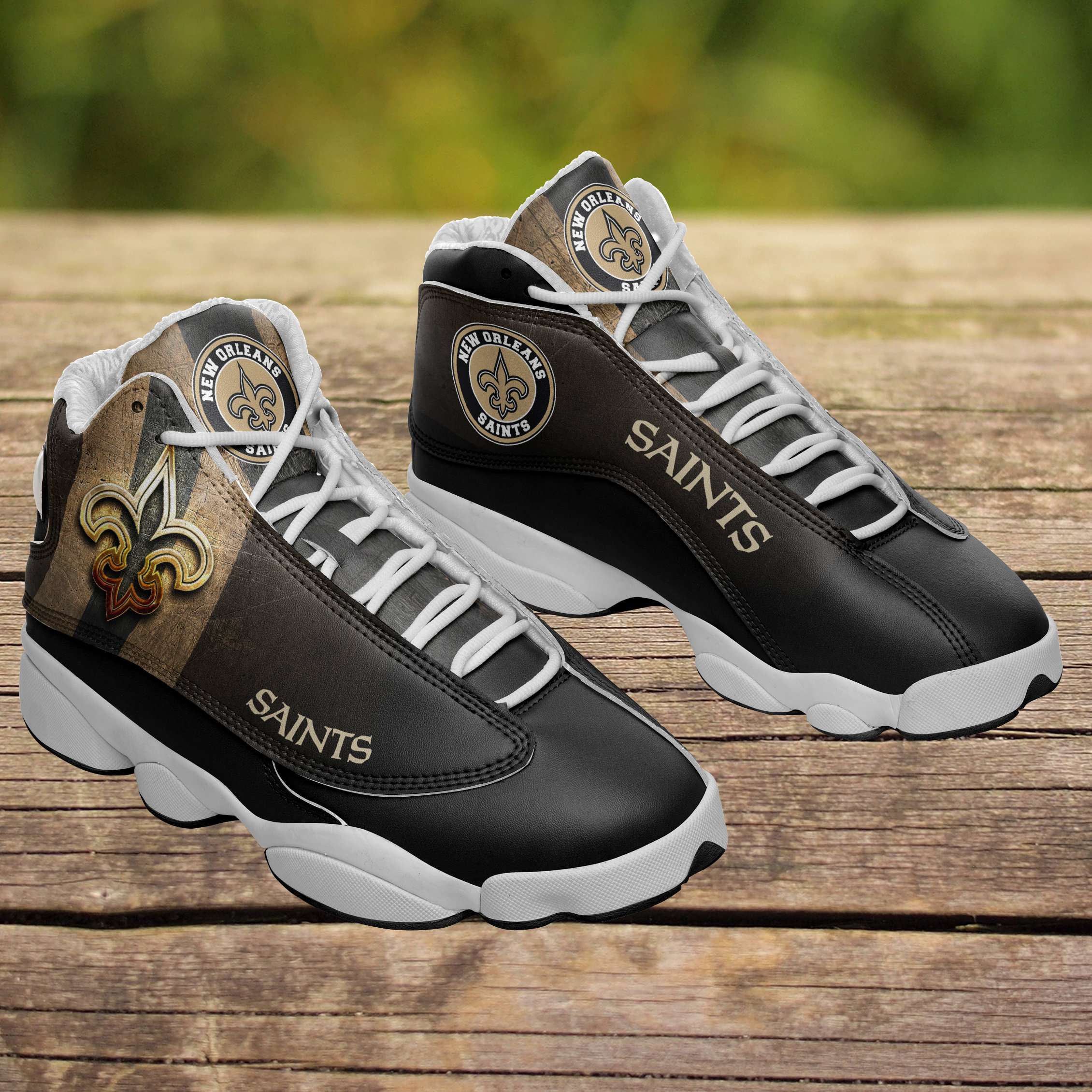 New Orleans Saints Sport Team Air Jordan 13 Shoes For Men And