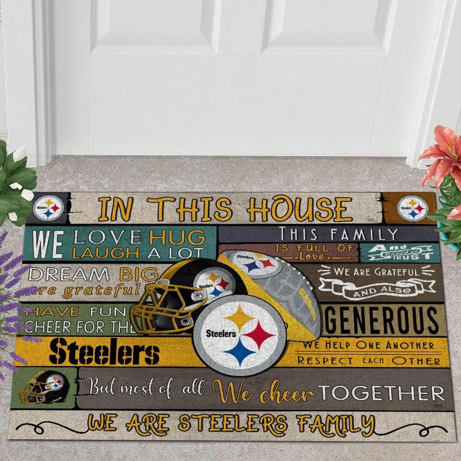 Pittsburgh Steelers Nfl Doormat