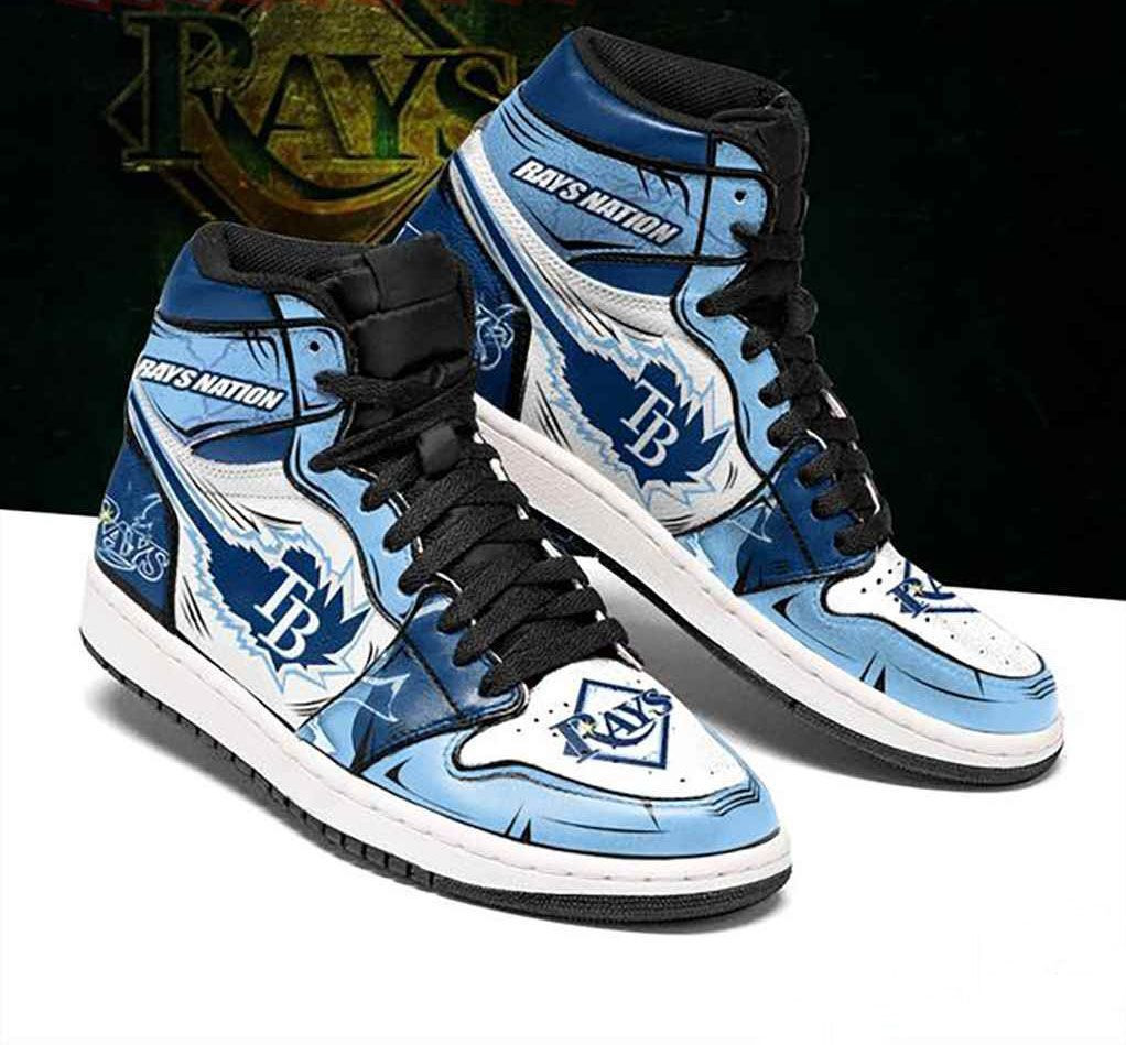 Tampa Bay Rays Mlb Baseball Fashion Sneakers Perfect Gift For Sports Fans Air Jordan Shoes